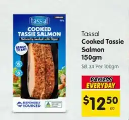 Spar Tassal Cooked Tassie Salmon offer