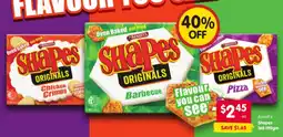 Spar Arnott's Shapes offer