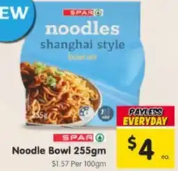 Spar Noodle Bowl offer