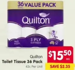 Spar Quilton Toilet Tissue offer