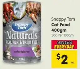 Spar Snappy Tom Cat Food offer