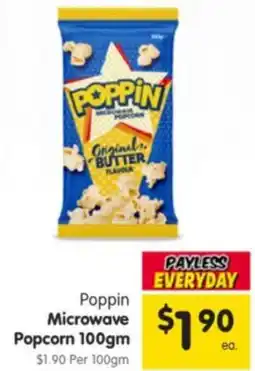 Spar Poppin Microwave Popcorn offer