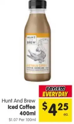 Spar Hunt And Brew Iced Coffee offer