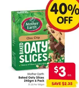 Spar Mother Earth Baked Oaty Slices offer