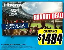 The Good Guys 85 q6qau qled 4k smart tv 2025 offer