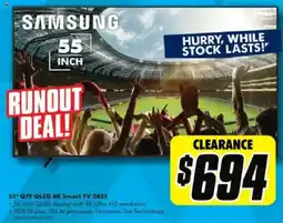 The Good Guys 55 q7f qled 4k smart tv 2025 offer