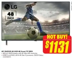 The Good Guys 48 oled b5 ai uhd 4k smart tv 2025 offer