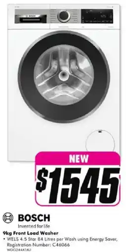 The Good Guys Front Load Washer offer