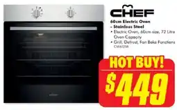The Good Guys Electric Oven Stainless Steel offer
