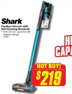 The Good Guys Cordless vacuum with self cleaning brushroll offer