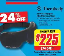 The Good Guys Smart Goggles 2nd Generation offer