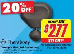 The Good Guys Theragun Mini 3rd Generation offer