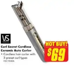 The Good Guys Curl Secret Cordless Ceramic Auto Curler offer