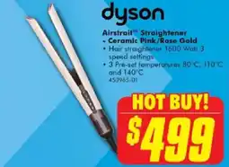 The Good Guys Airstrait Straightener Ceramic Pink Rose Gold offer
