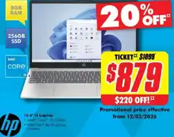 The Good Guys 15 6 15 Laptop offer