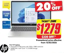 The Good Guys 15 6 17 Laptop offer