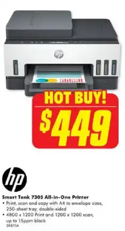 The Good Guys Smart Tank 7305 All in One Printer offer