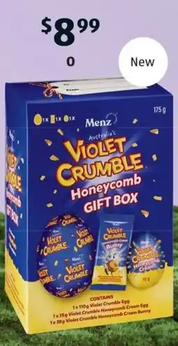 ALDI Violet Crumble Honeycomb Gift Box offer