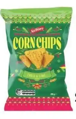 ALDI Sprinters Chilli & Lime Corn CORN CHIPS offer