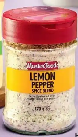 ALDI Masterfoods Lemon Pepper Spice Blend offer