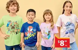 ALDI Childrens Licensed T Shirt offer