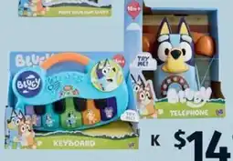 ALDI Bluey Interactive Toys offer