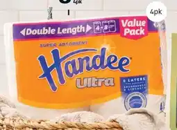 ALDI Handee Double Length Paper Towel offer