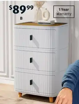ALDI 3 Drawer Storage offer