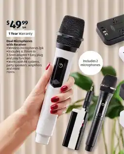 ALDI Dual Microphones with Receiver offer