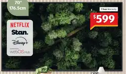 ALDI 4k ultra hd smart tv with webos offer