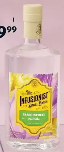 ALDI The Infusionist Passionfruit Gin offer