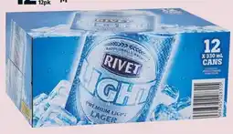 ALDI Rivet Light Beer offer