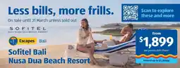 ALDI Sofitel Bali Nusa Dua Beach Resort offer