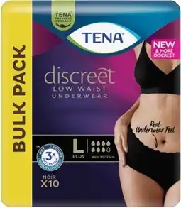 Discount Drug Stores Tena Discreet Pants Women Black Large offer