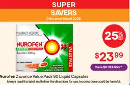 Discount Drug Stores Nurofen zavance offer