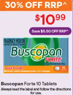 Discount Drug Stores Buscopan forte offer
