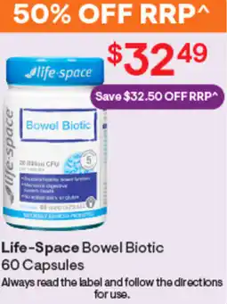 Discount Drug Stores Life-space bowel biotic offer