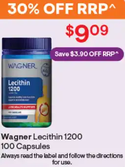 Discount Drug Stores Wagner lecithin 1200 offer