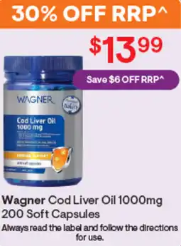 Discount Drug Stores Wagner cod liver oil offer