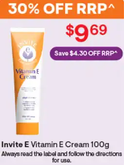 Discount Drug Stores Invite e vitamin e cream offer