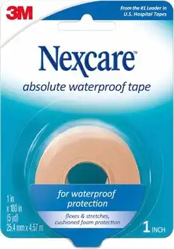 Discount Drug Stores Nexcare Absolute Waterproof Tape 25.4mm x 4.57m offer