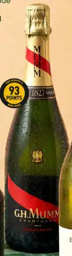 Dan Murphy's Mumm cordon rouge champagne brut offer