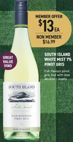 Dan Murphy's South island white mist 7% pinot gris offer