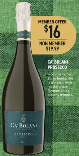 Dan Murphy's Ca bolani prosecco offer