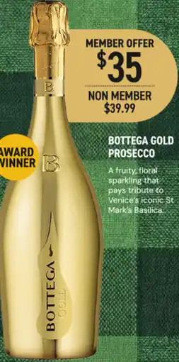 Dan Murphy's Bottega gold prosecco offer