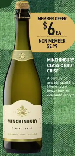 Dan Murphy's Minchinbury classic brut crisp offer