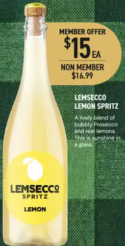 Dan Murphy's Lemsecco lemon spritz offer