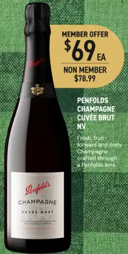 Dan Murphy's Penfolds champagne cuvée brut nv offer