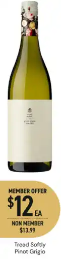 Dan Murphy's Tread Softly Pinot Grigio offer