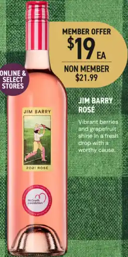 Dan Murphy's Jim barry rose offer